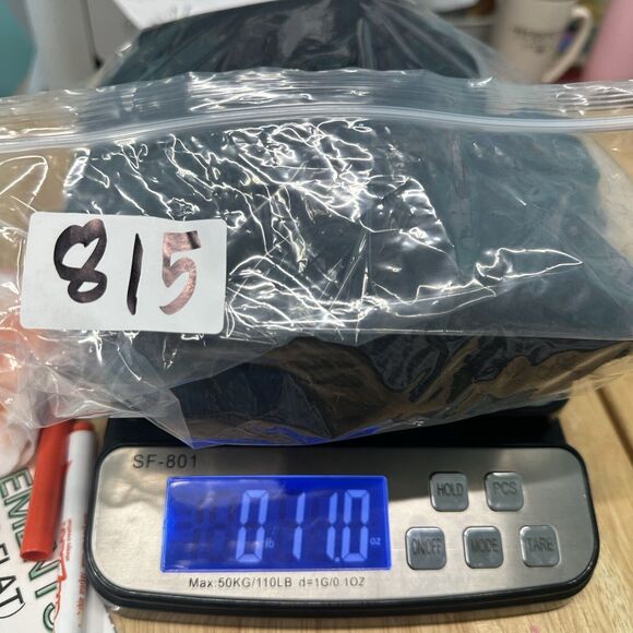 Michael Stars Dress Womens S Black Rib Knit Midi Ruched Square Neck Long Sleeve - Picture 11 of 11